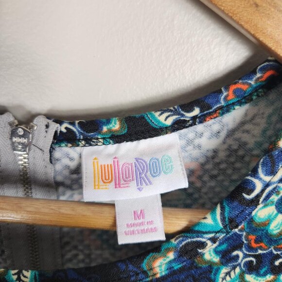 LuLaRoe Amelia Floral Dress With Pockets - Picture 3 of 6